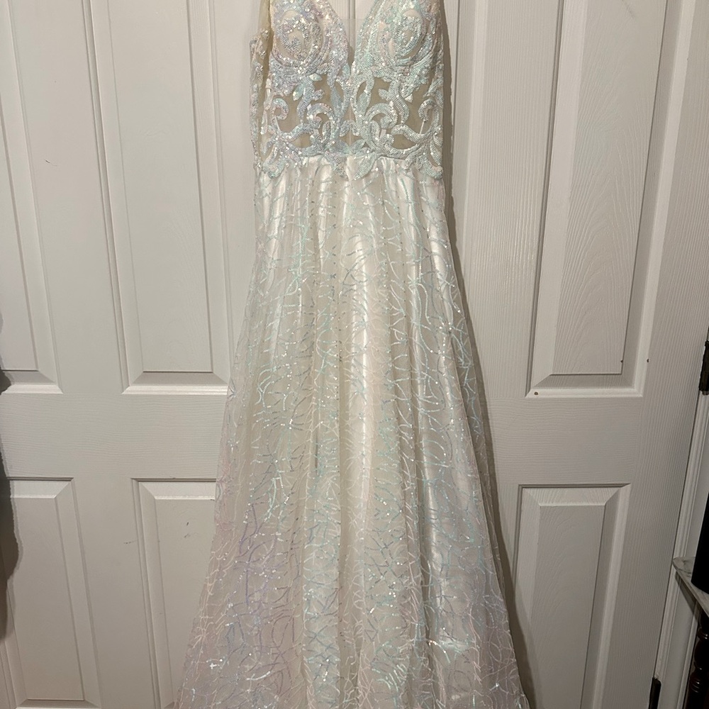 White Prom Dress